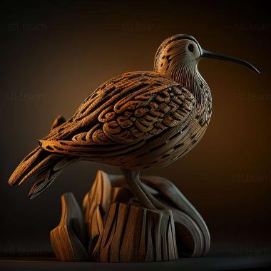 3D model woodcock (STL)